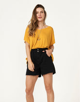 Short Sarja Clochard - Preto