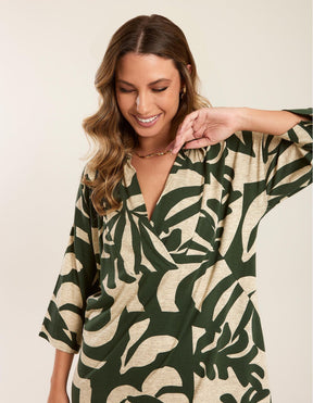 Vestido Curto New Mirella - Verde