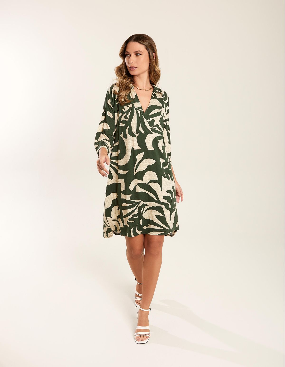 Vestido Curto New Mirella - Verde