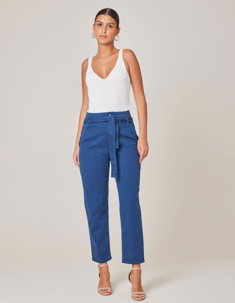 Calça Sarja Clochard - Azul Marinho