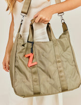 Bolsa Nylon Matelassê - Verde Musgo