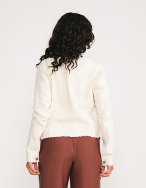 Jaqueta White Denim - Off White