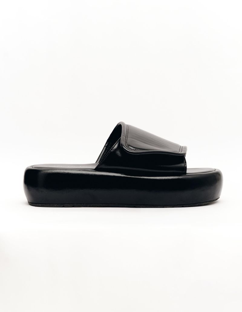 Flatform Com Velcro - Preto