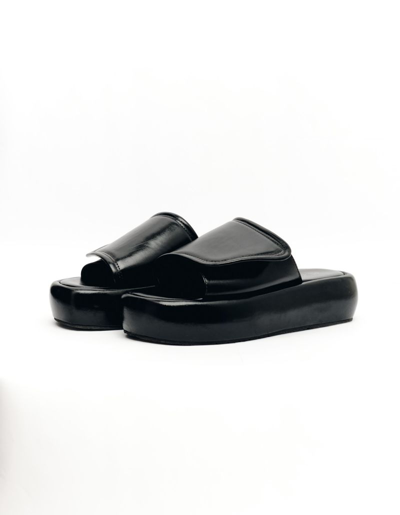 Flatform Com Velcro - Preto