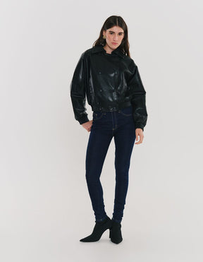 Calca Jeans Slim - Denim Escuro
