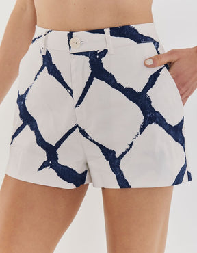 conjunto Estampado Tie Dye Blue - Off White