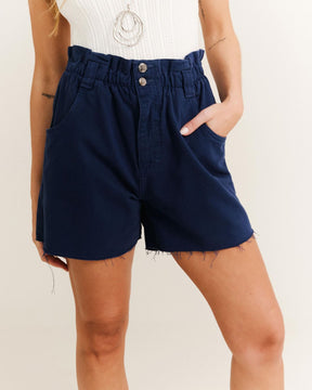 Short Sarja Clochard - Azul Marinho